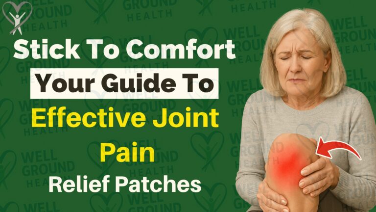 Stick to Comfort: Your Guide to Effective Joint Pain Relief Patches